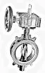 Fully Open Butterfly Valve